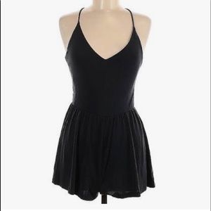 Forever 21 Black Strappy Romper